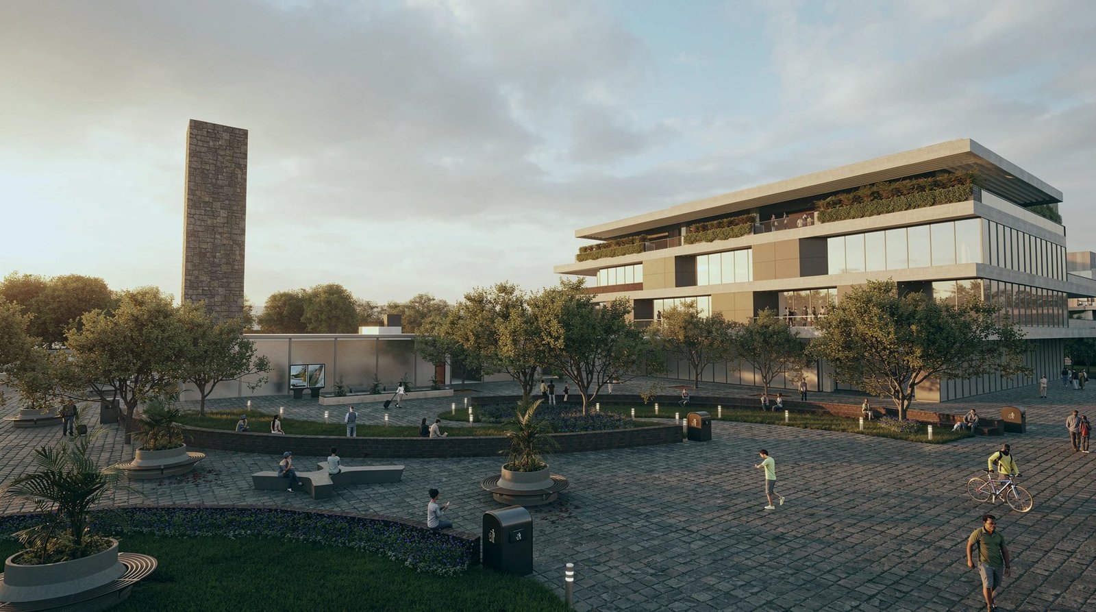 NCTD plaza render